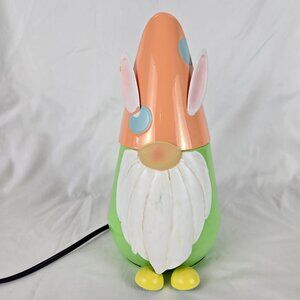 Scentsy "Gnome For Easter" Wax Warmer Electric Plug In Switch Bunny Ears WORKS